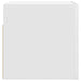 Dulapuri TV montaj pe perete, 4 buc., alb, 30,5x30x30 cm - WALTI WALTI