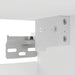 Dulapuri TV montaj pe perete, 4 buc., alb, 30,5x30x30 cm - WALTI WALTI