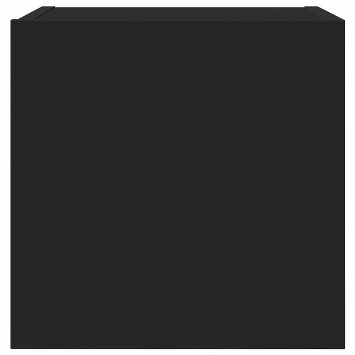 Dulap TV montaj pe perete, negru, 30,5x30x30 cm WALTI