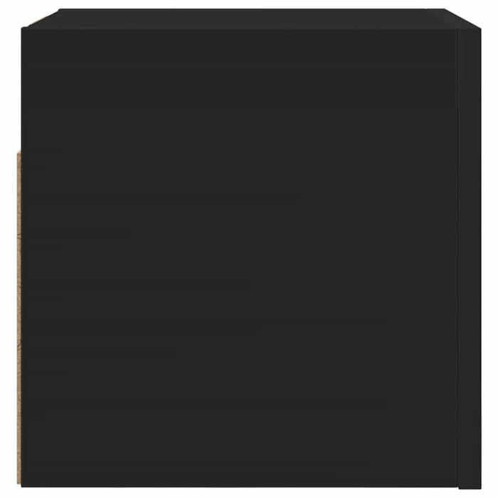 Dulap TV montaj pe perete, negru, 30,5x30x30 cm WALTI