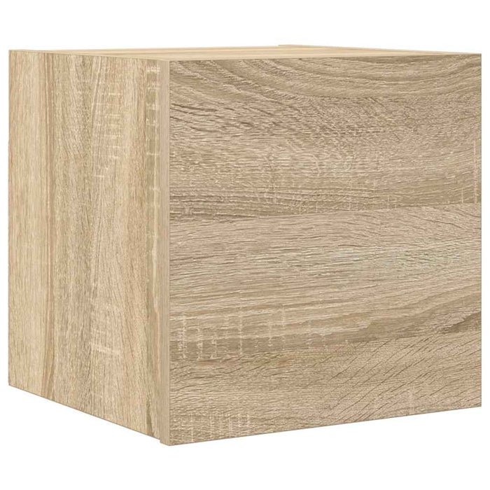 Dulap TV montaj pe perete, stejar sonoma, 30,5x30x30 cm WALTI