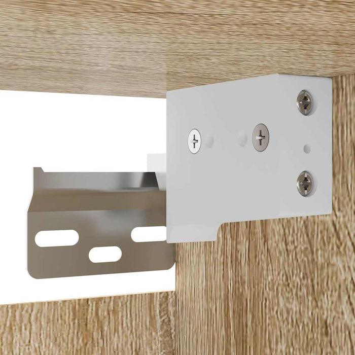 Dulap TV montaj pe perete, stejar sonoma, 30,5x30x30 cm WALTI