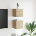 Dulapuri TV montaj pe perete 2 buc. stejar sonoma 30,5x30x30 cm - WALTI WALTI