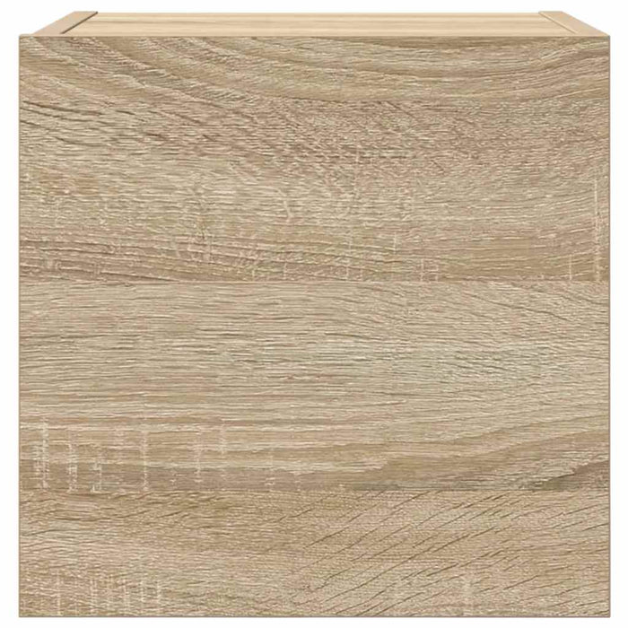 Dulapuri TV montaj pe perete 2 buc. stejar sonoma 30,5x30x30 cm - WALTI WALTI