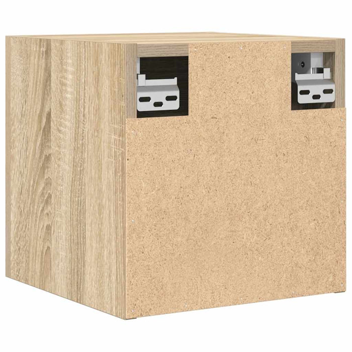 Dulapuri TV montaj pe perete 2 buc. stejar sonoma 30,5x30x30 cm - WALTI WALTI