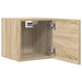 Dulapuri TV montaj pe perete 2 buc. stejar sonoma 30,5x30x30 cm - WALTI WALTI