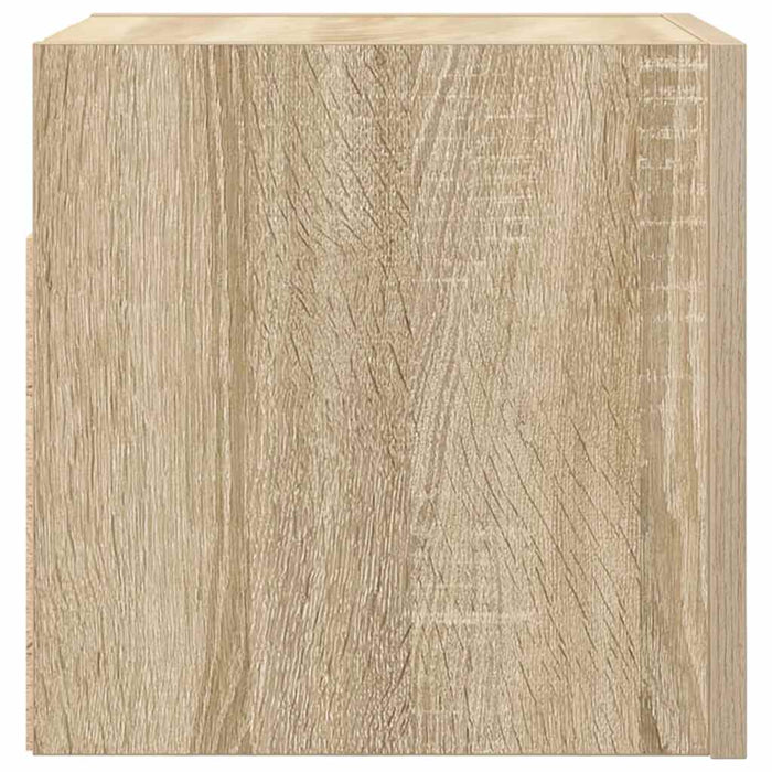 Dulapuri TV montaj pe perete 4 buc. stejar sonoma 30,5x30x30 cm - WALTI WALTI