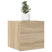 Dulapuri TV montaj pe perete 4 buc. stejar sonoma 30,5x30x30 cm - WALTI WALTI