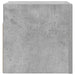 Dulapuri TV montaj pe perete, 2 buc., gri beton, 30,5x30x30 cm - WALTI WALTI