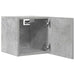 Dulapuri TV montaj pe perete, 2 buc., gri beton, 30,5x30x30 cm - WALTI WALTI