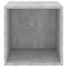 Dulap de perete, gri beton, 37x37x37 cm, PAL - WALTI WALTI