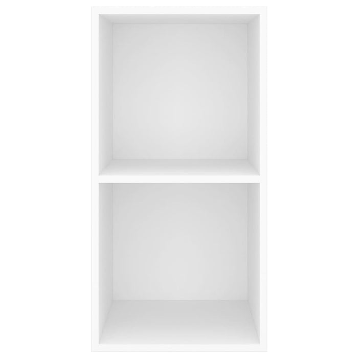 Dulap TV montat pe perete, alb, 37x37x72 cm, lemn prelucrat WALTI