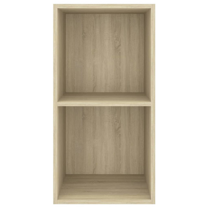 Dulap TV montat pe perete, stejar Sonoma, 37x37x72 cm, PAL - WALTI WALTI