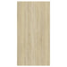 Dulap TV montat pe perete, stejar Sonoma, 37x37x72 cm, PAL - WALTI WALTI