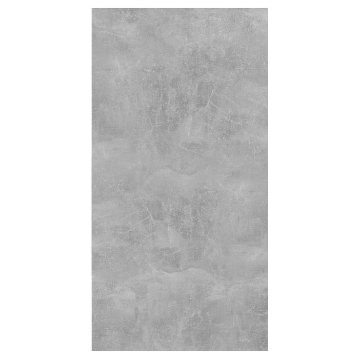Dulap TV montat pe perete, gri beton, 37x37x72 cm, PAL - WALTI WALTI
