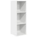 Dulap TV montat pe perete, alb, 37x37x107 cm, PAL - WALTI WALTI