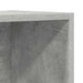 Dulap TV montat pe perete, gri beton, 37x37x107 cm, PAL - WALTI WALTI