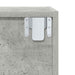 Dulap TV montat pe perete, gri beton, 37x37x142,5 cm, PAL - WALTI WALTI