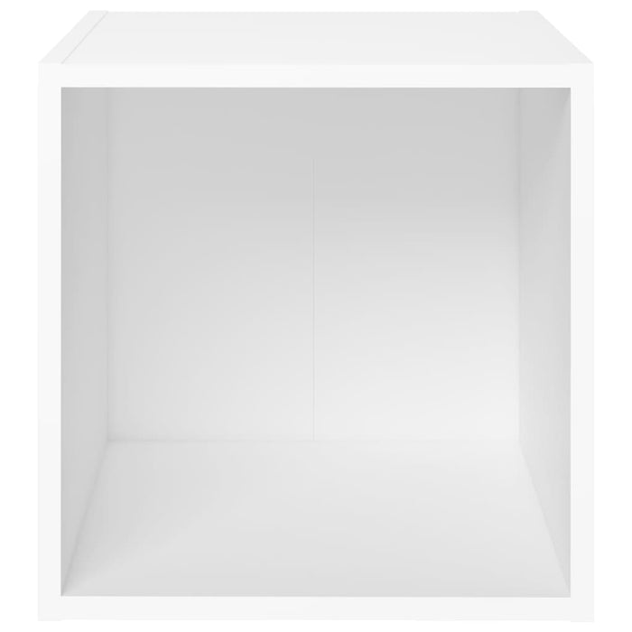 Comode TV, 2 buc., alb, 37x35x37 cm, PAL - WALTI WALTI
