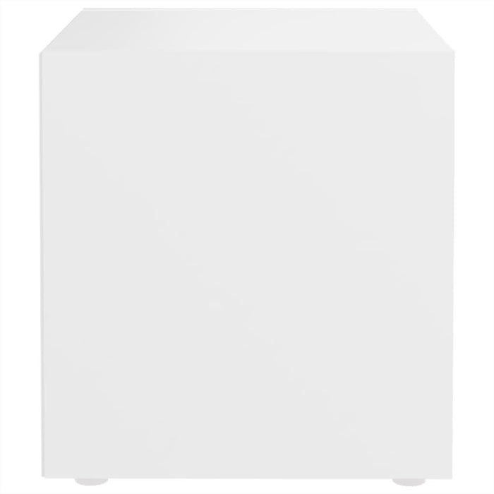 Comode TV, 2 buc., alb, 37x35x37 cm, PAL - WALTI WALTI