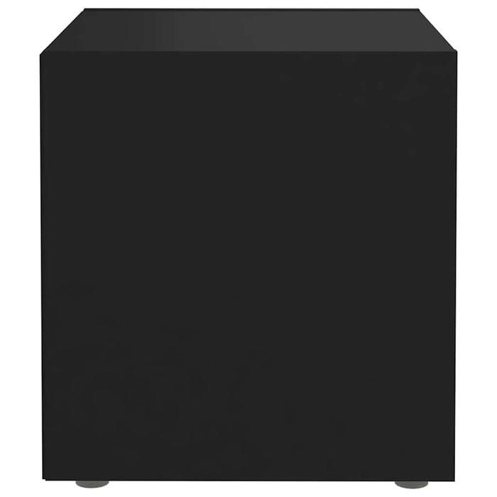 Comode TV, 2 buc., negru, 37x35x37 cm, PAL WALTI