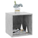Comode TV, 4 buc., gri beton, 37x35x37 cm, PAL - WALTI WALTI