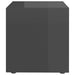 Comode TV, 4 buc., gri extralucios, 37x35x37 cm, PAL - WALTI WALTI