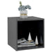 Comode TV, 4 buc., gri extralucios, 37x35x37 cm, PAL - WALTI WALTI