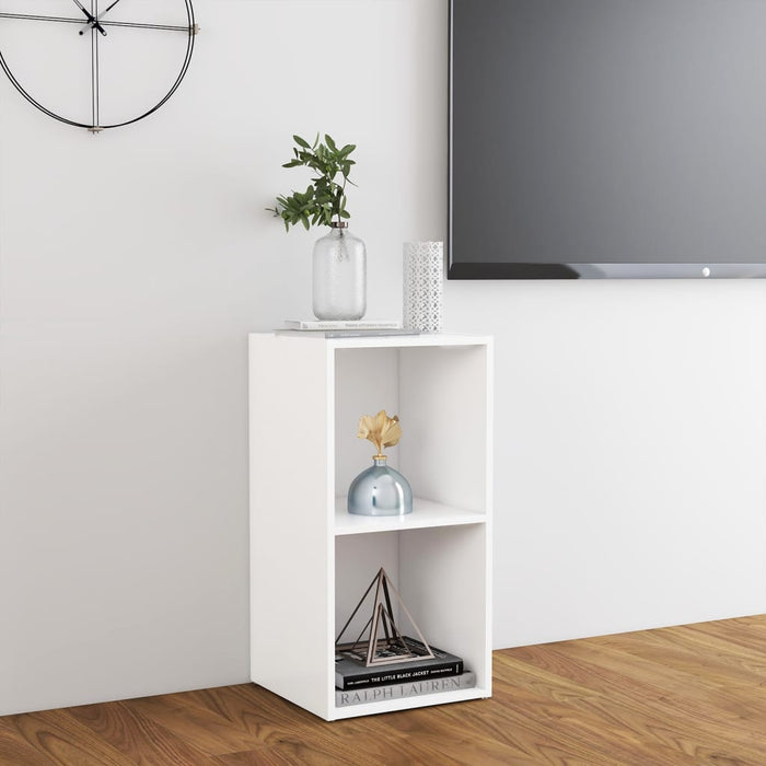 Comodă TV, alb, 72x35x36,5 cm, PAL - WALTI WALTI