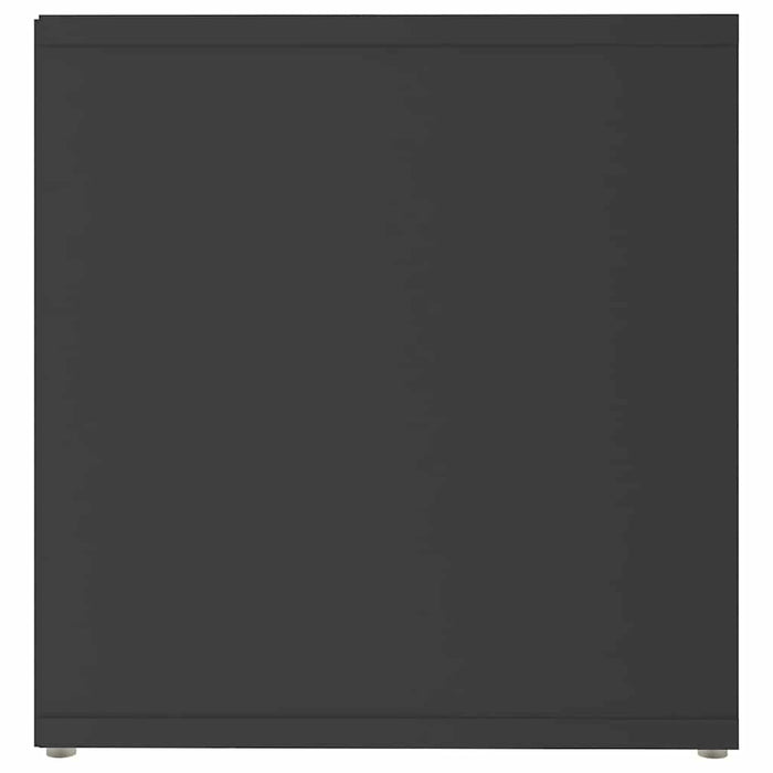 Comodă TV, gri, 72x35x36,5 cm, PAL WALTI