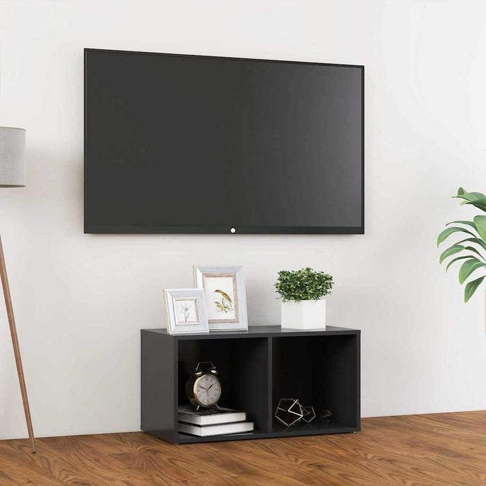 Comodă TV, gri, 72x35x36,5 cm, PAL WALTI