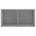 Comodă TV, gri beton, 72x35x36,5 cm, PAL - WALTI WALTI
