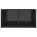Comodă TV, gri extralucios, 72x35x36,5 cm, PAL - WALTI WALTI