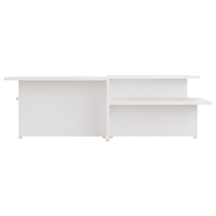 Mese de cafea, 2 buc., alb, 111,5x50x33 cm, lemn compozit - WALTI WALTI
