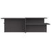 Mese de cafea, 2 buc., gri, 111,5x50x33 cm, lemn compozit - WALTI WALTI