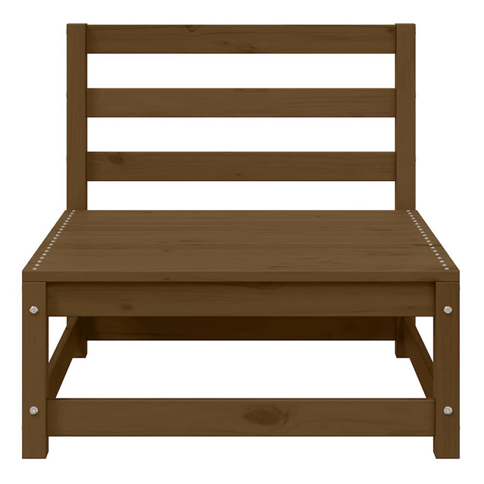 Set mobilier de grădină, 2 piese, maro miere, lemn masiv de pin - WALTI WALTI