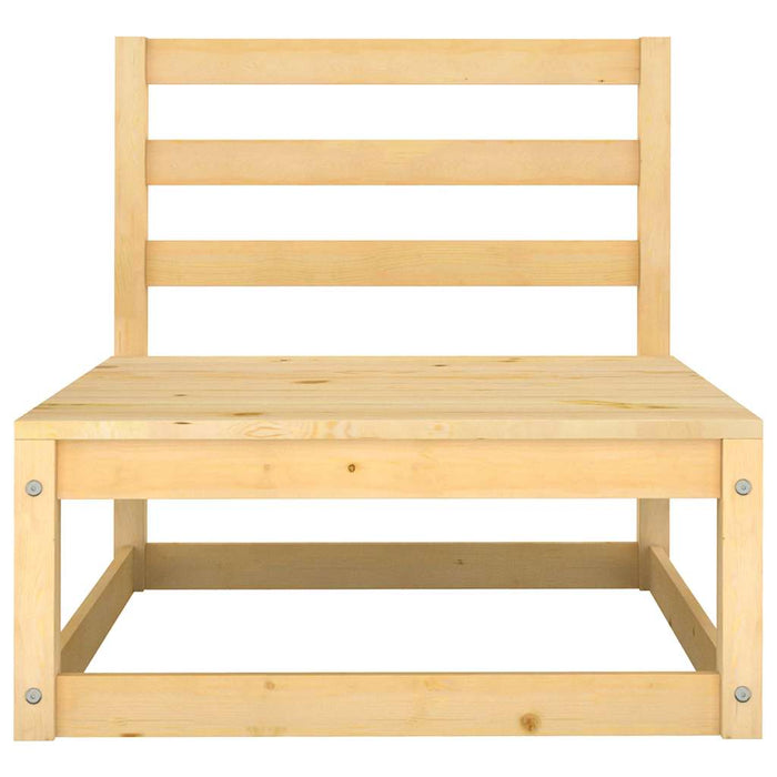 Set mobilier grădină cu perne, 2 piese, lemn masiv de pin - WALTI WALTI