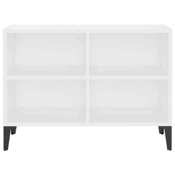 Comodă TV cu picioare metalice, alb, 69,5x30x50 cm - WALTI WALTI