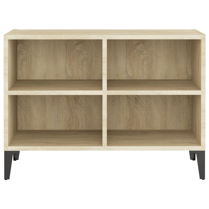 Comodă TV cu picioare de metal, stejar sonoma, 69,5x30x50 cm - WALTI WALTI
