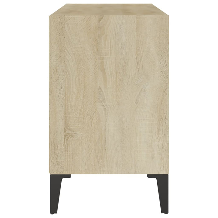 Comodă TV cu picioare de metal, stejar sonoma, 69,5x30x50 cm - WALTI WALTI