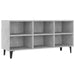 Comodă TV cu picioare metalice, gri beton, 103,5x30x50 cm - WALTI WALTI
