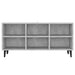 Comodă TV cu picioare metalice, gri beton, 103,5x30x50 cm - WALTI WALTI