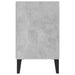 Comodă TV cu picioare metalice, gri beton, 103,5x30x50 cm - WALTI WALTI