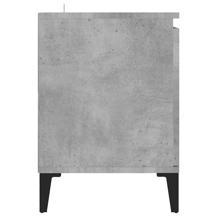 Comodă TV cu picioare metalice, gri, 103,5x35x50 cm WALTI