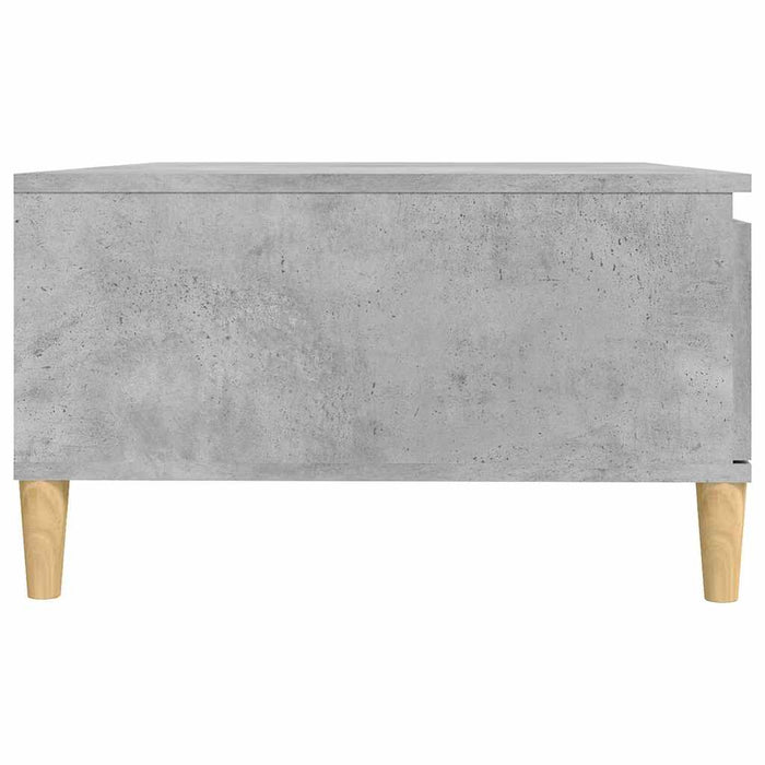 Masă de cafea, gri beton, 90x60x35 cm, lemn prelucrat WALTI