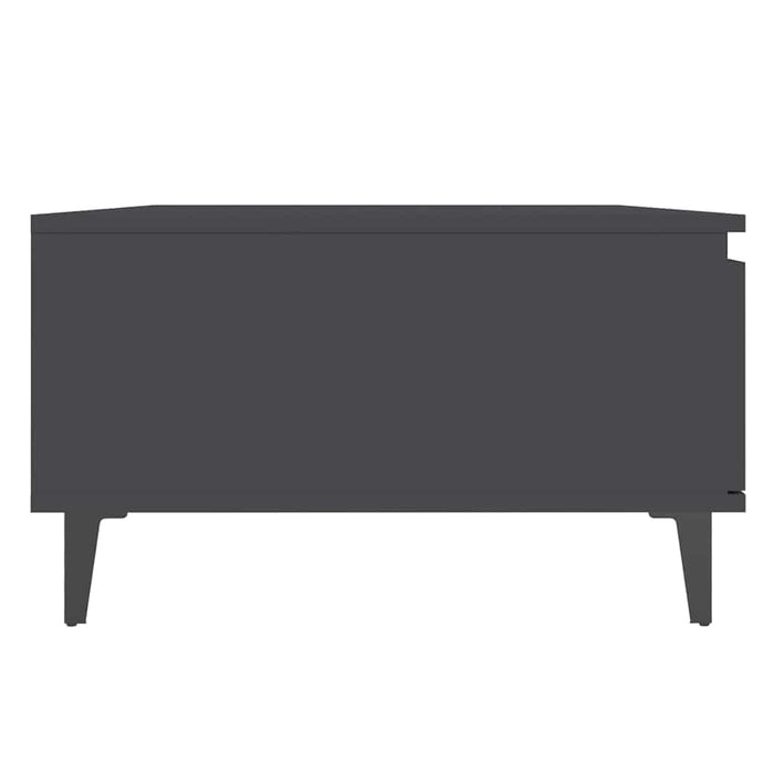 Masă de cafea Gri 90x60x35 cm lemn prelucrat WALTI