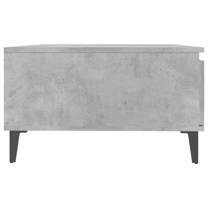 Masă de cafea, gri beton, 90x60x35 cm, lemn prelucrat - WALTI WALTI