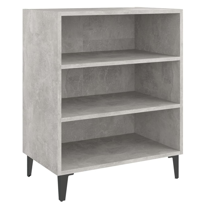 Servantă, gri beton, 57x35x70 cm, PAL - WALTI WALTI