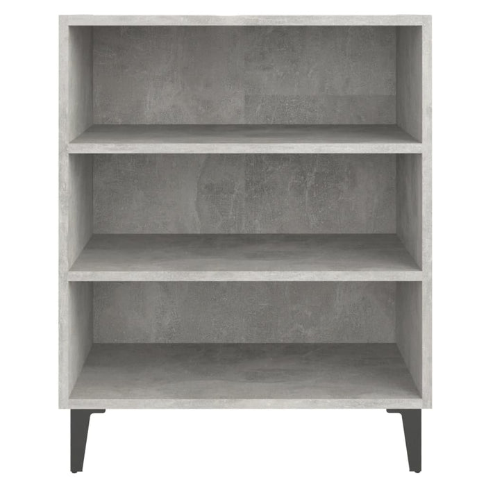 Servantă, gri beton, 57x35x70 cm, PAL - WALTI WALTI