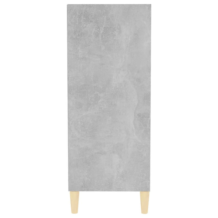Servantă, gri beton, 57x35x90 cm, PAL - WALTI WALTI